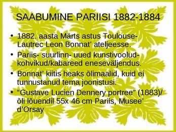Henri de Toulouse Lautrec #5