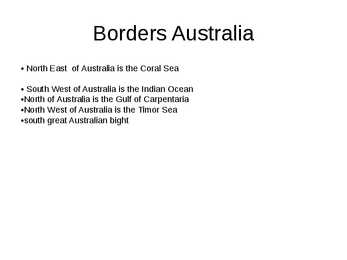Austraalia esitlus inglise keeles #4