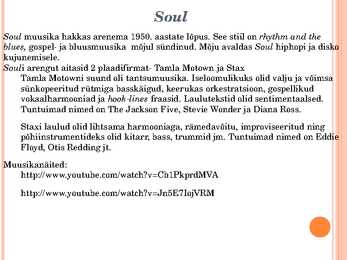20-sajandi rock- ja popmuusika stiilid Powerpoint esitlus #11