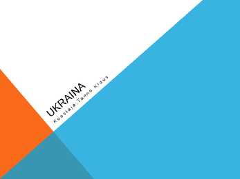 Ukraina referaat