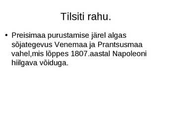 Napoleoni elu ja tegevus #4