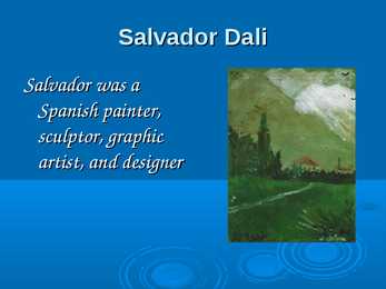 Presentation - Salvador Dali-inglise keeles #3