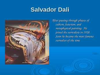 Presentation - Salvador Dali-inglise keeles #4