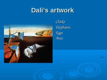 Presentation - Salvador Dali-inglise keeles #6