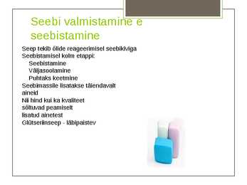 Keemia - seebid #4