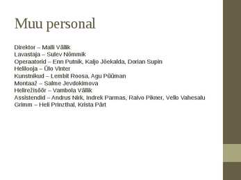Siin me oleme #6