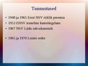 Heino Elleri elulugu #5