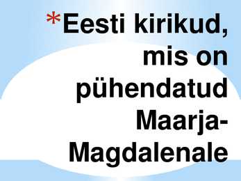 Maarja - Magdaleena #14