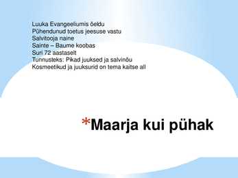 Maarja - Magdaleena #4