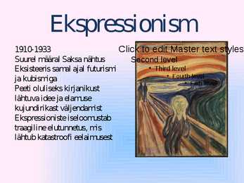 Fovism ja ekspressionism #6