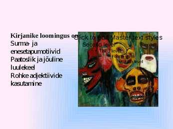 Fovism ja ekspressionism #9