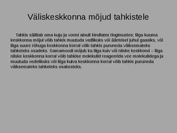Tahkised #8