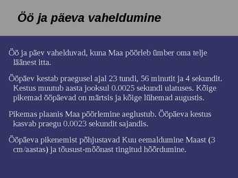 TSÜKLID loeng #4