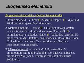 TSÜKLID loeng #55