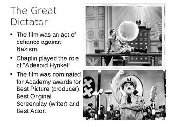 Charlie Chaplin Powerpoint #8
