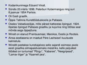 Eduard Wiiralt Powerpoint #2