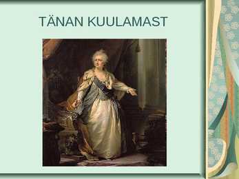 Katariina II Powerpoint #12