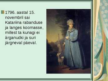 Katariina II Powerpoint #10