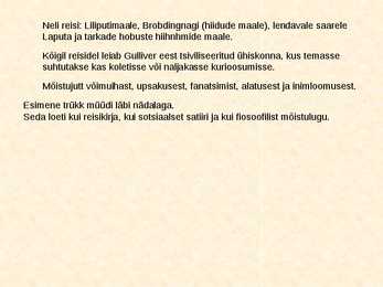 Esitlus Jonathan Swift #6
