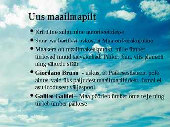 Euroopa varauusaja algul #13