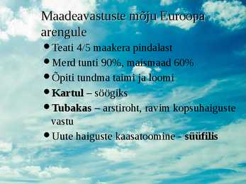 Euroopa varauusaja algul #17