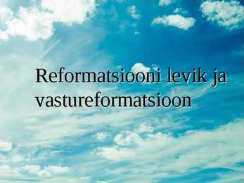 Euroopa varauusaja algul #25