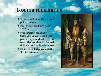 Euroopa varauusaja algul #5
