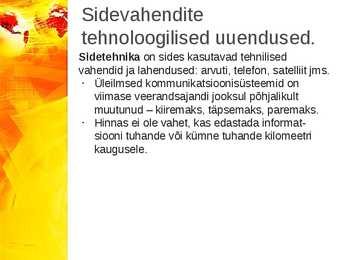 Kommunikatsioon ehk side #5