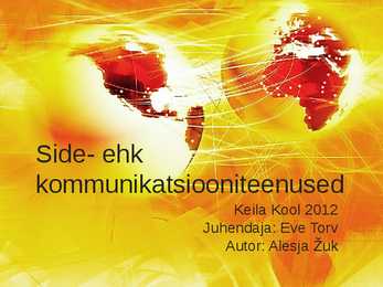 Kommunikatsioon ehk side