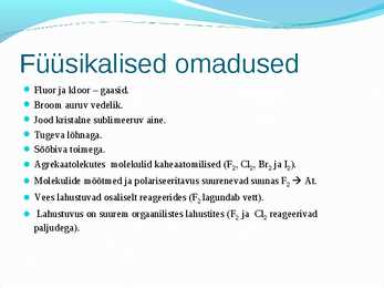 HALOGEENID #9