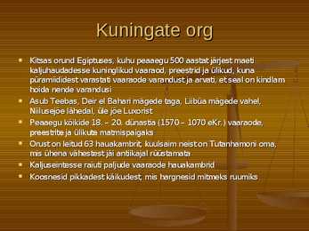 Vaarao Ramses II ja esimene  naisvaarao Hašepsut ning nende matusetemplid #6