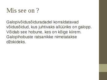 Galopivõidusõidud #2