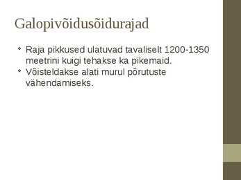 Galopivõidusõidud #3