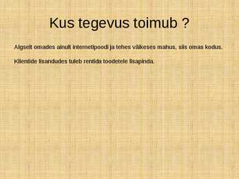 Äriplaani-OÜ Outside-PowerPoint esitlus #4