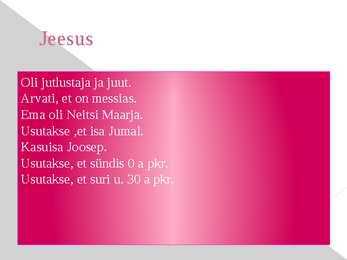 Jeesus ja ristiusk #3