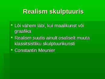 Realismi mõju Euroopas #57