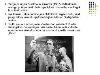 Ingmar Bergman #3