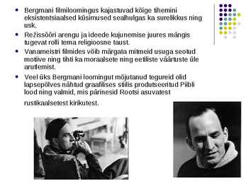 Ingmar Bergman #4