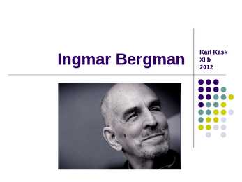 Ingmar Bergman