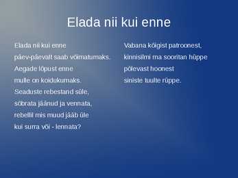 Heiti Talviku elulugu #10