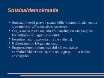 Individuaalne ja kollektiivne heaolu #4