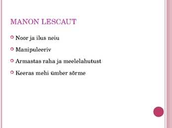 Manon Lescaut #3