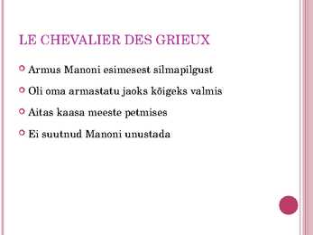 Manon Lescaut #4