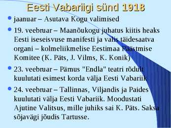 Eesti Vabariik #14