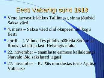 Eesti Vabariik #15