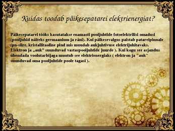 Päikeseenergia esitlus #16