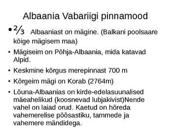 Albaania vabariik #4