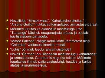 Prosper Merime elulugu ja looming #6