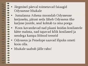 Antiikkirjandus - Eeposed #10
