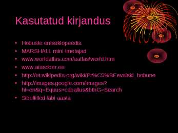 Preževalski hobune ja Krookus referaat #13